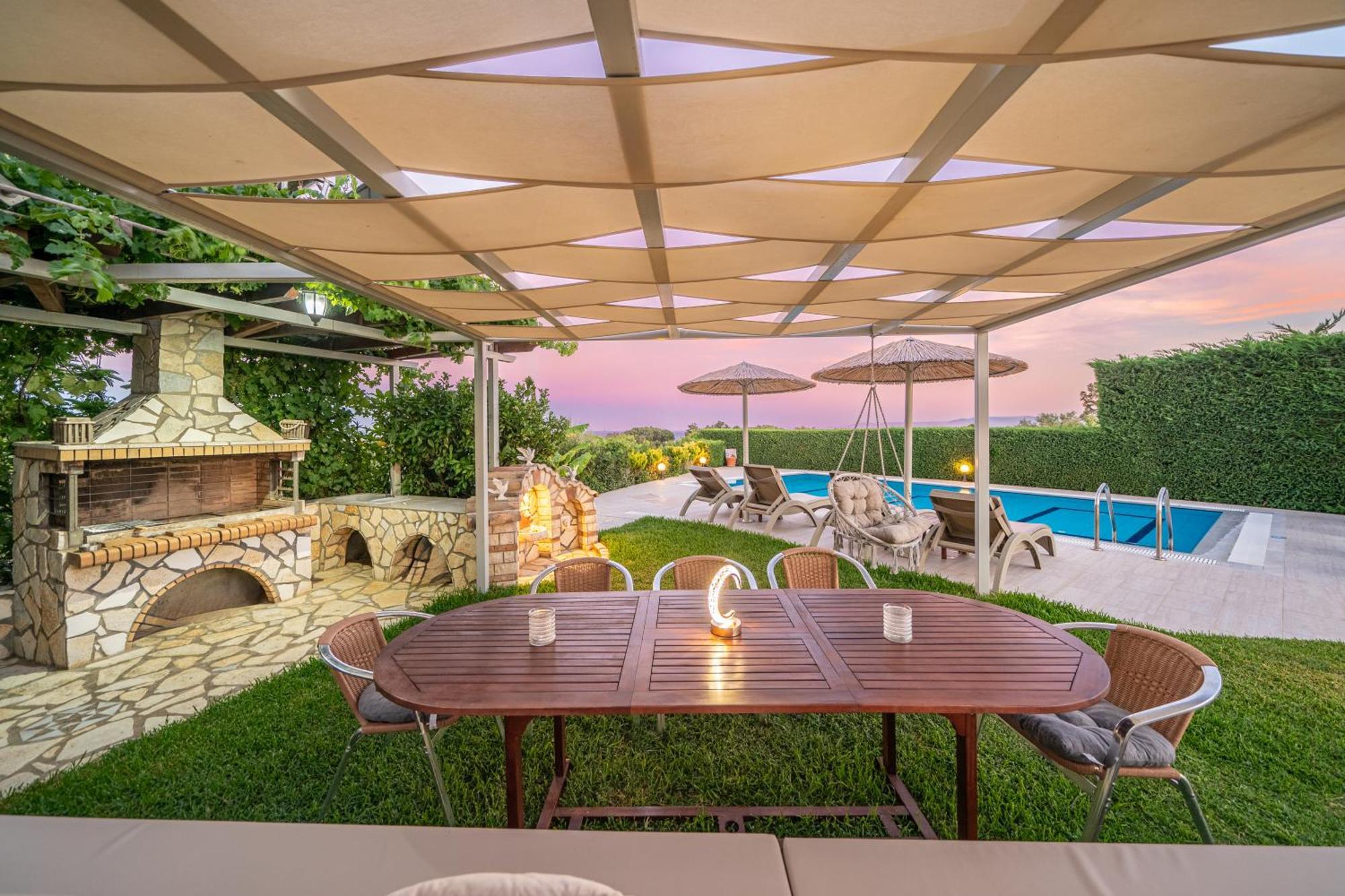 Villa Alonia Skala  Esterno foto