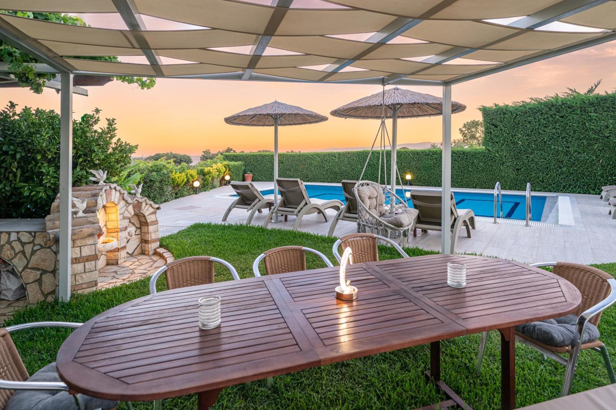 Villa Alonia Skala  Esterno foto
