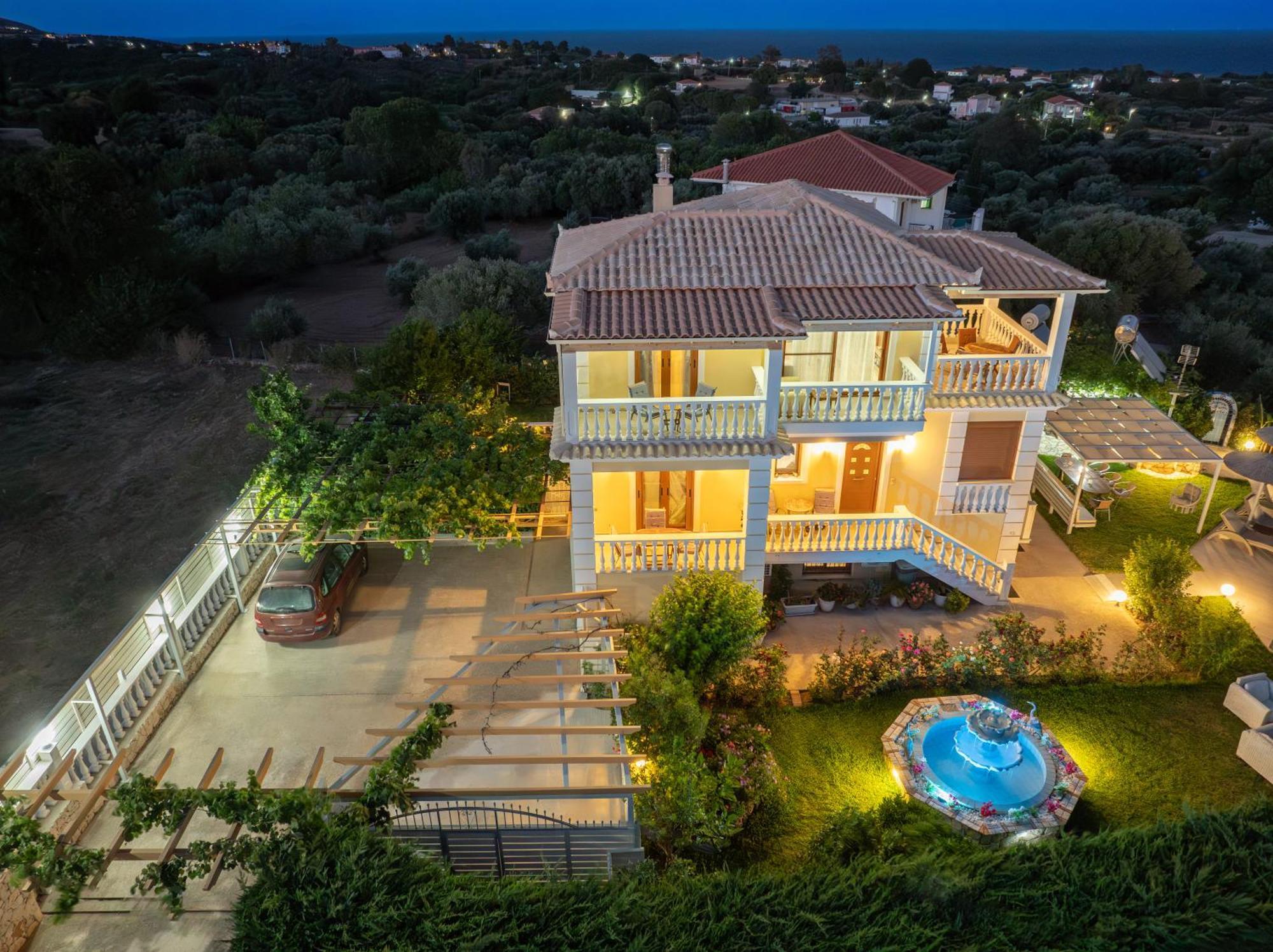 Villa Alonia Skala  Esterno foto