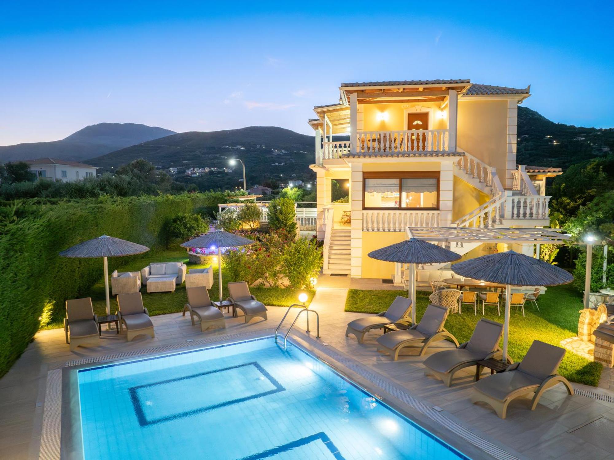 Villa Alonia Skala  Esterno foto